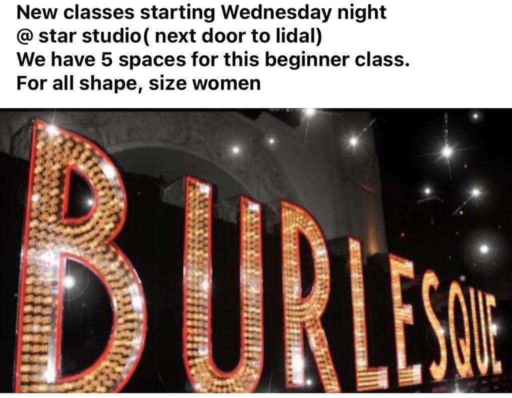 Burlesque Beginner Class