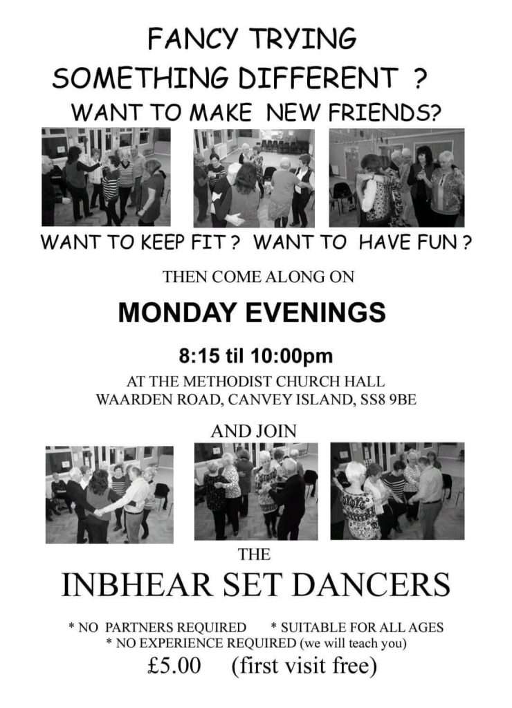 Mondays with the Inbhear Set Dancers