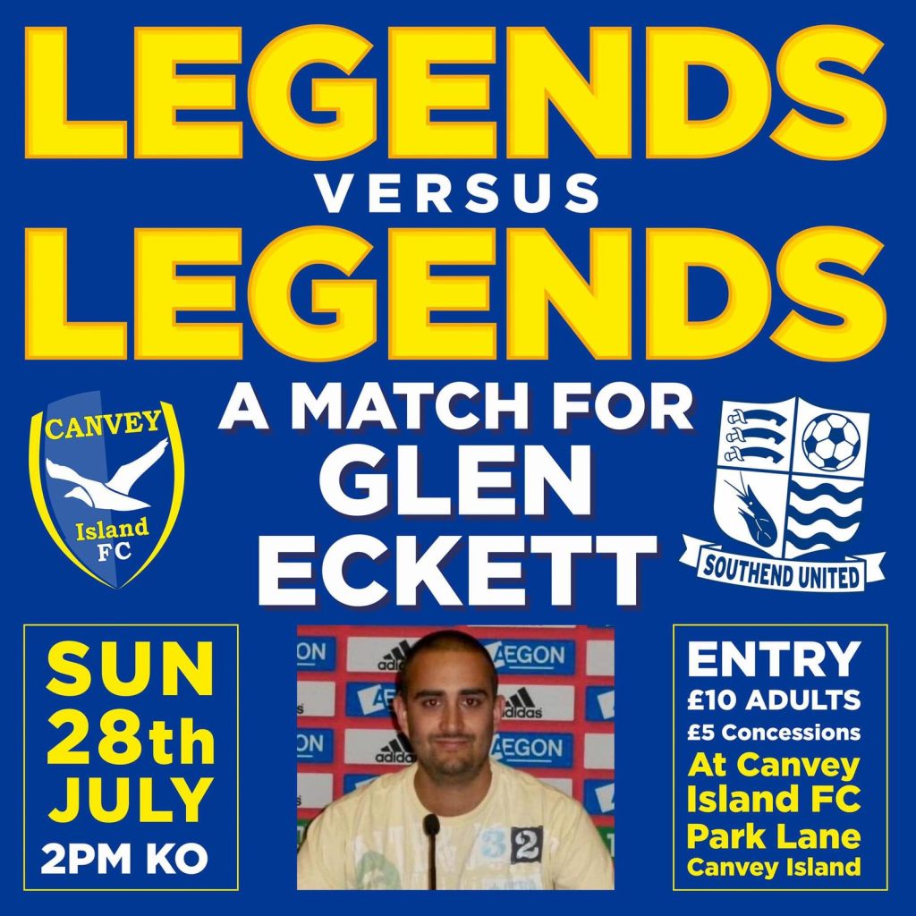 Legends vs Legends: A Match for Glen Eckett