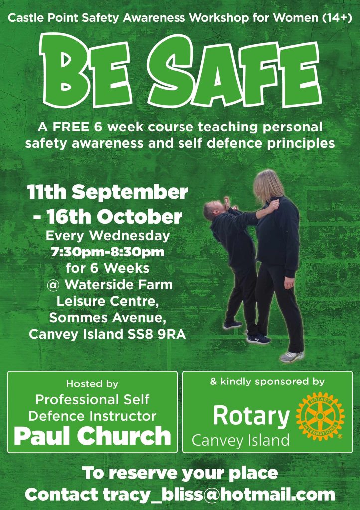 Be Safe: Safety Awareness Workshop for Women