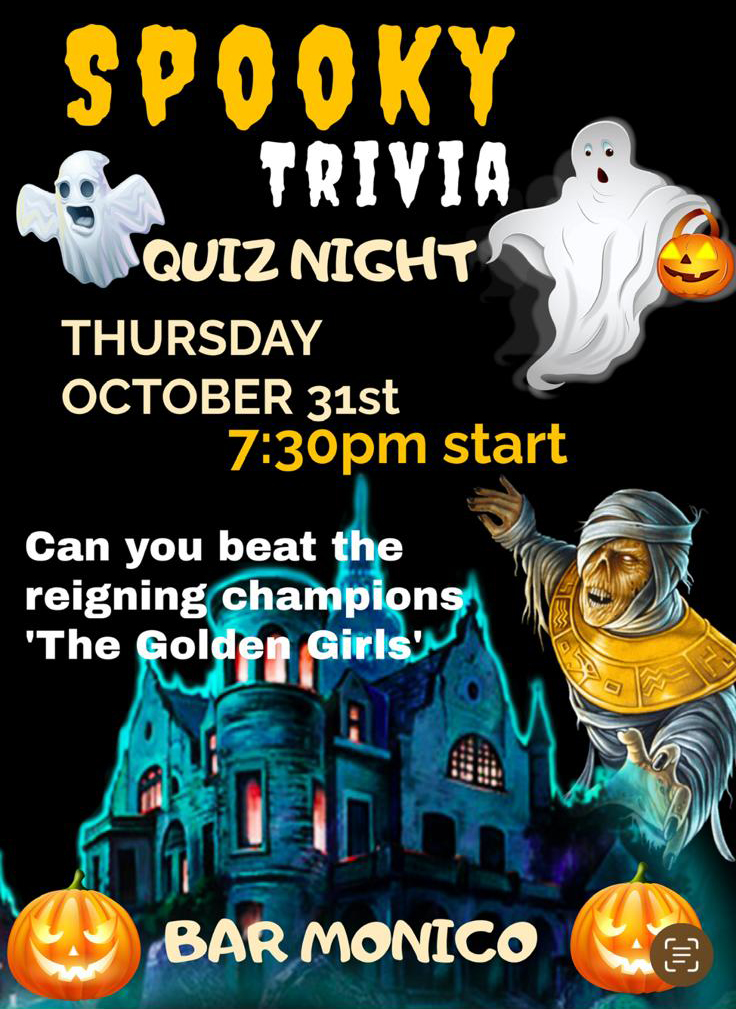 Spooky Trivia Quiz Night