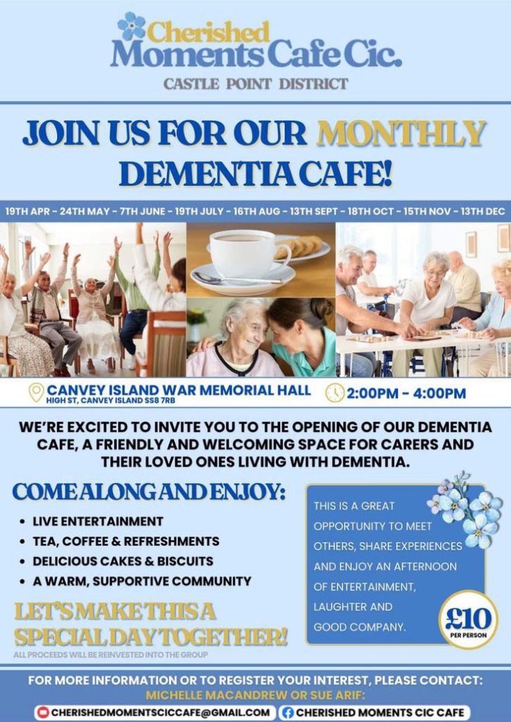 Monthly Dementia Cafe