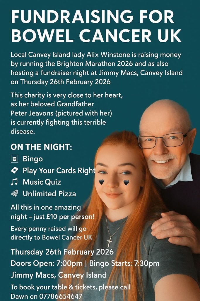 Fundraising for Bowel Cancer