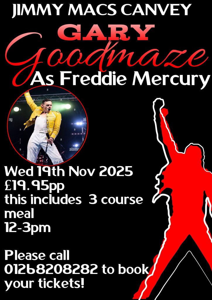 Gary Goodmaze as Freddie Mercury