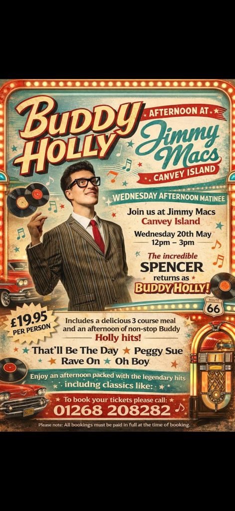 Buddy Holly: Afternoon at Jimmy Macs