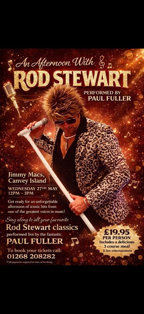 An afternoon with Rod Stewart