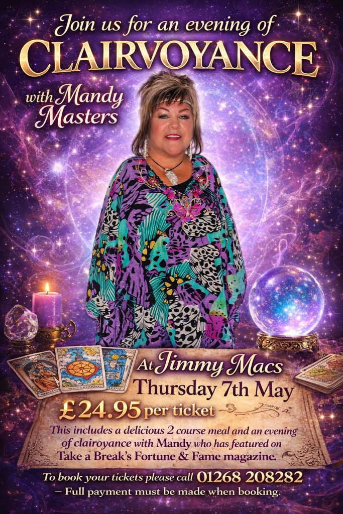 An evening of Clairvoyance with Mandy Masters