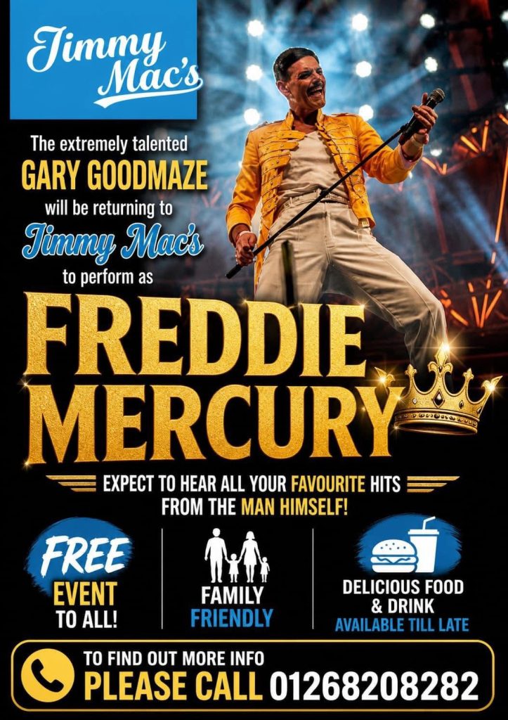 Gary Goodmaze as Freddie Mercury