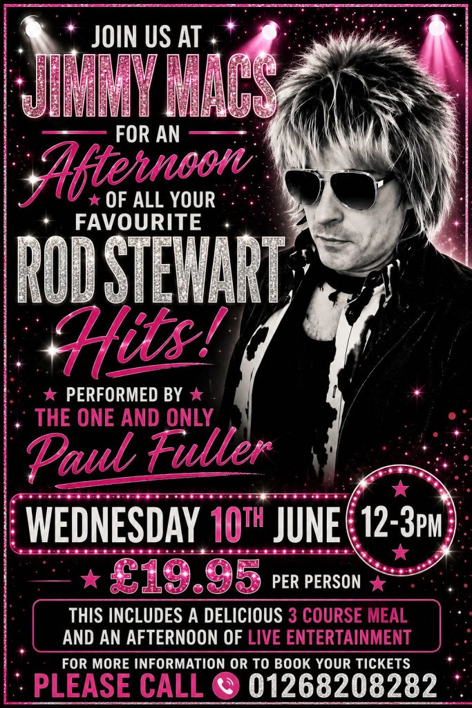 An afternoon with Rod Stewart