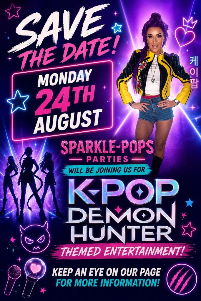 Sparkle-Pops Parties: K-POP Demon Hunter